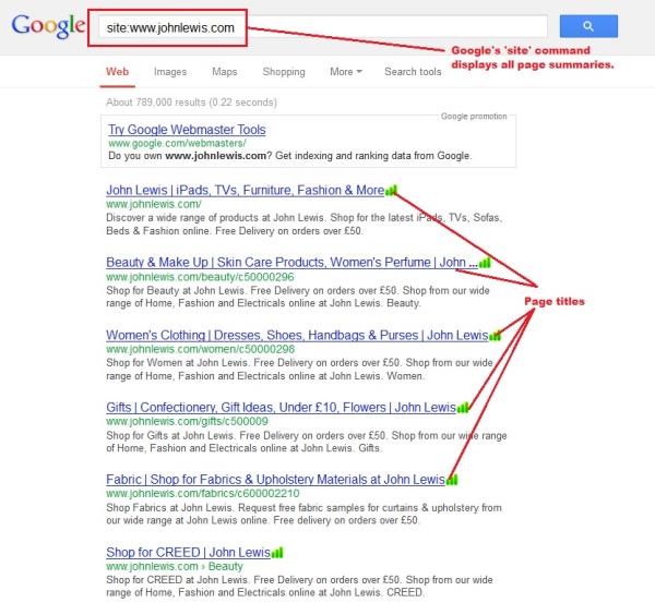 قوانین سئو  برای انتخاب عنوان صفحه