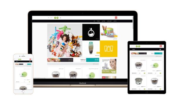 طراحی سایت فروشگاه اینترنتی قفسه